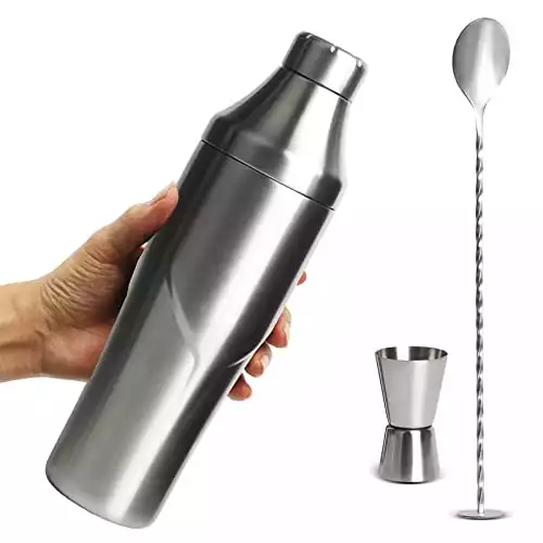 Lexenic 24oz Vacuum Insulated Cocktail Shaker