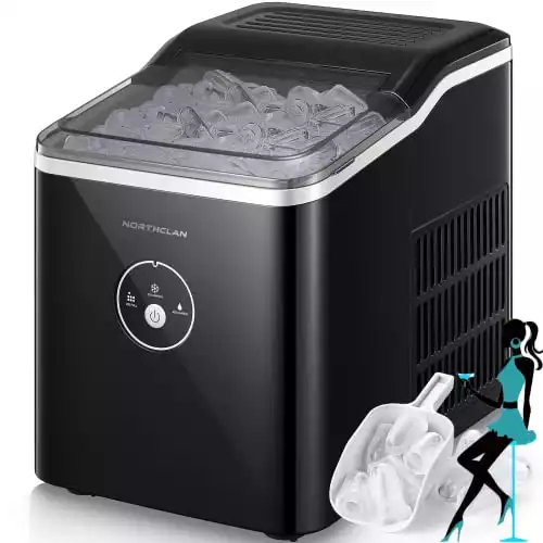 Ice Makers Countertop, 9 Cubes Ready in 5 Mins