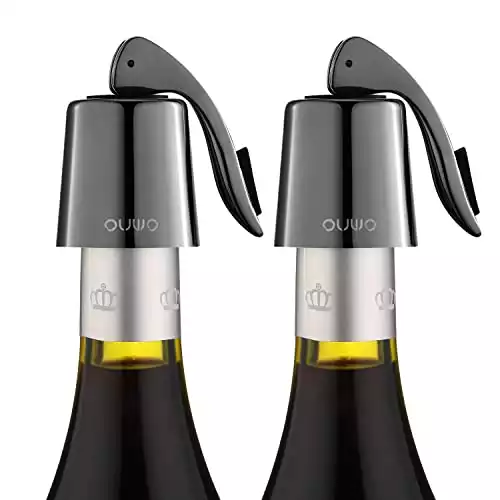 OUWO Stainless Steel Wine Stoppers