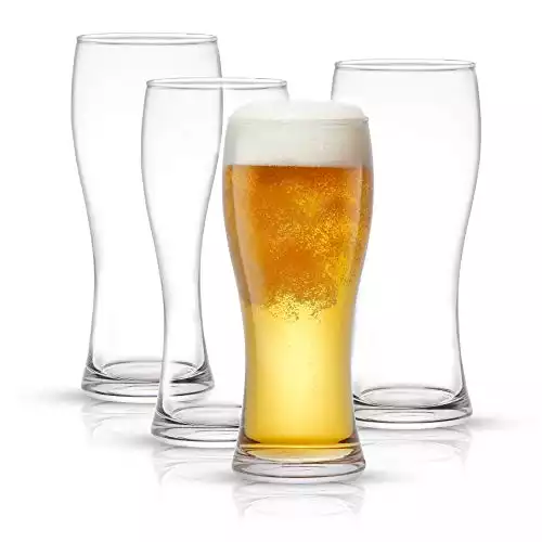JoyJolt Callen 15.5oz Beer Glasses