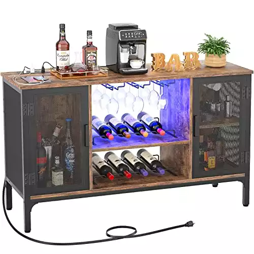Homieasy Wine Bar Cabinet